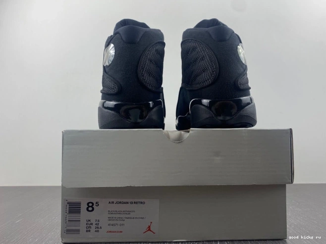 Retro Air Black Jordan 414571-011 13 Cat 0709